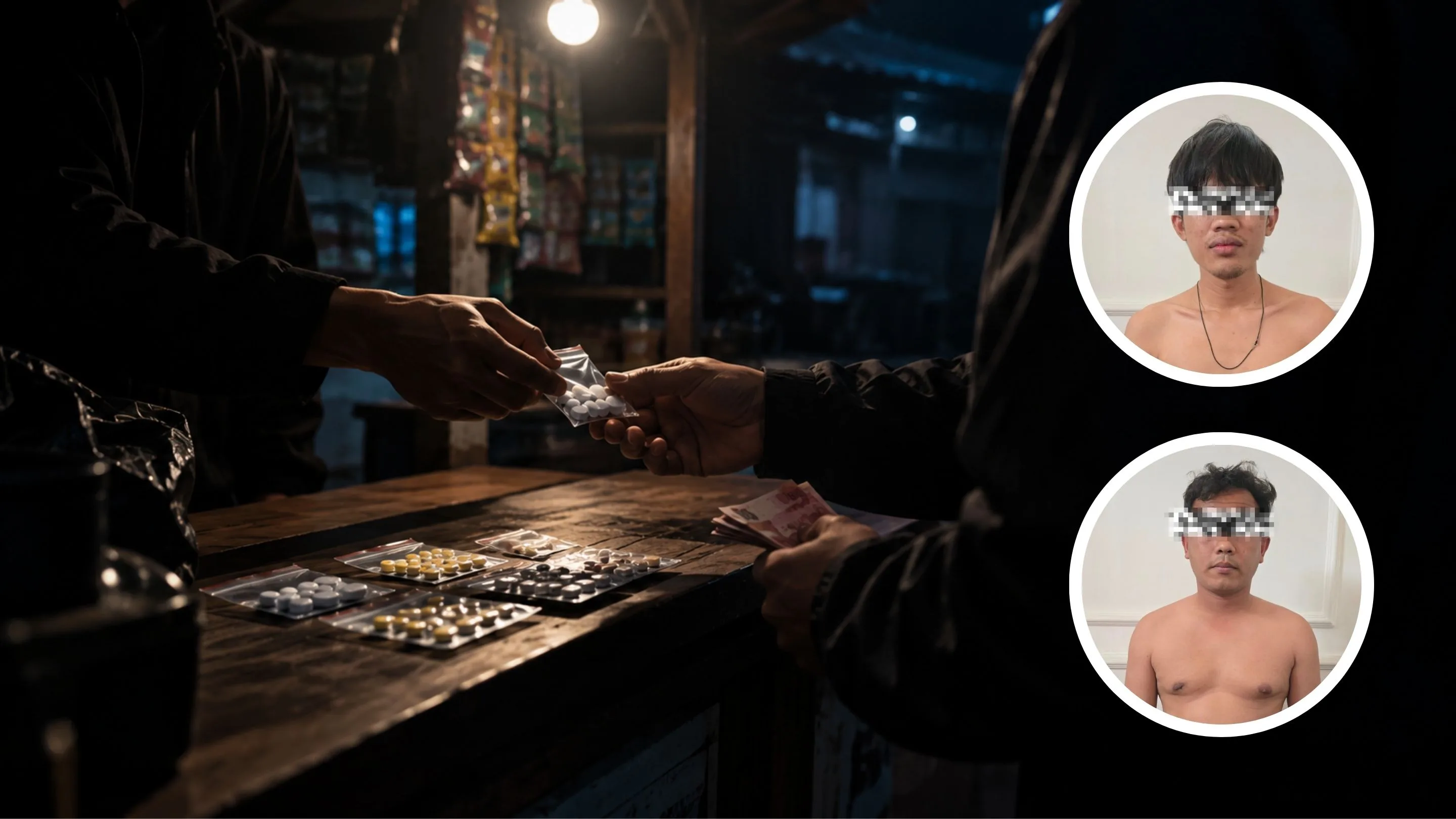 Edarkan 840 Butir Obat Keras Di Cibatu Garut, Dua Pelaku Diamankan Polisi