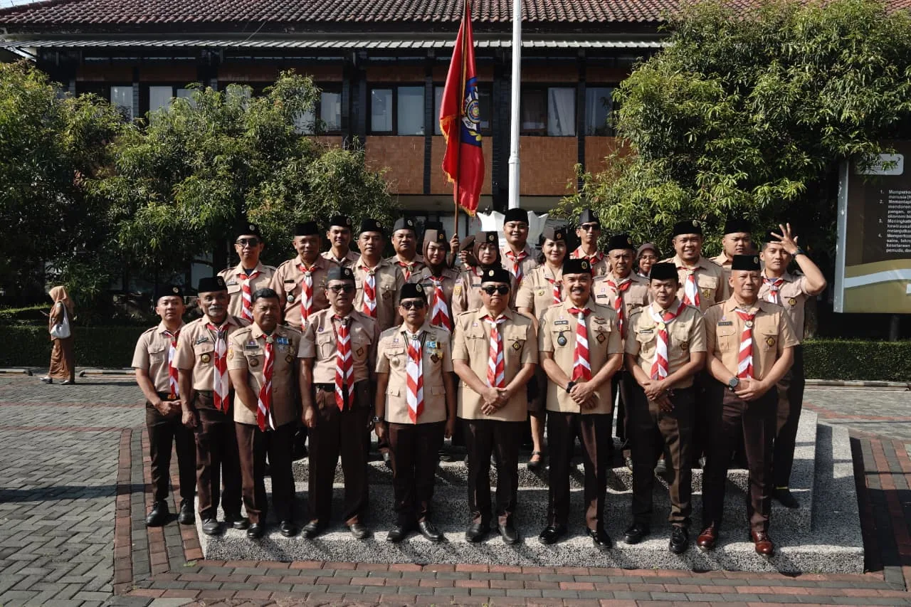 Mabi dan Pinsaka Pramuka Saka Yudha Brama Jaya dan Saka Widya Budaya Bakti Pramuka Garut Resmi Dilantik