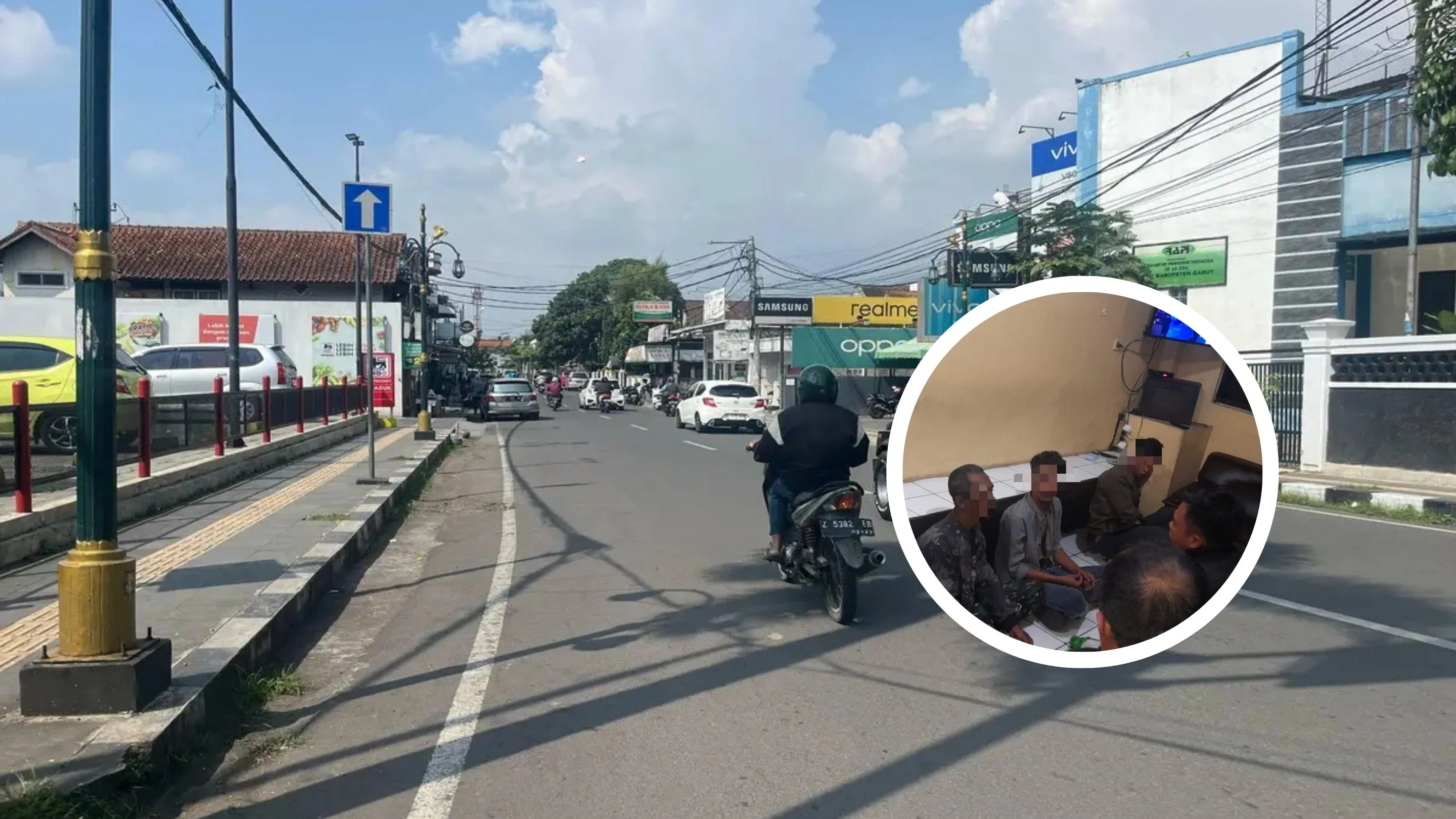 Polisi Ringkus Tiga Pelaku Pungli Mabuk di Kawasan Stasiun Garut