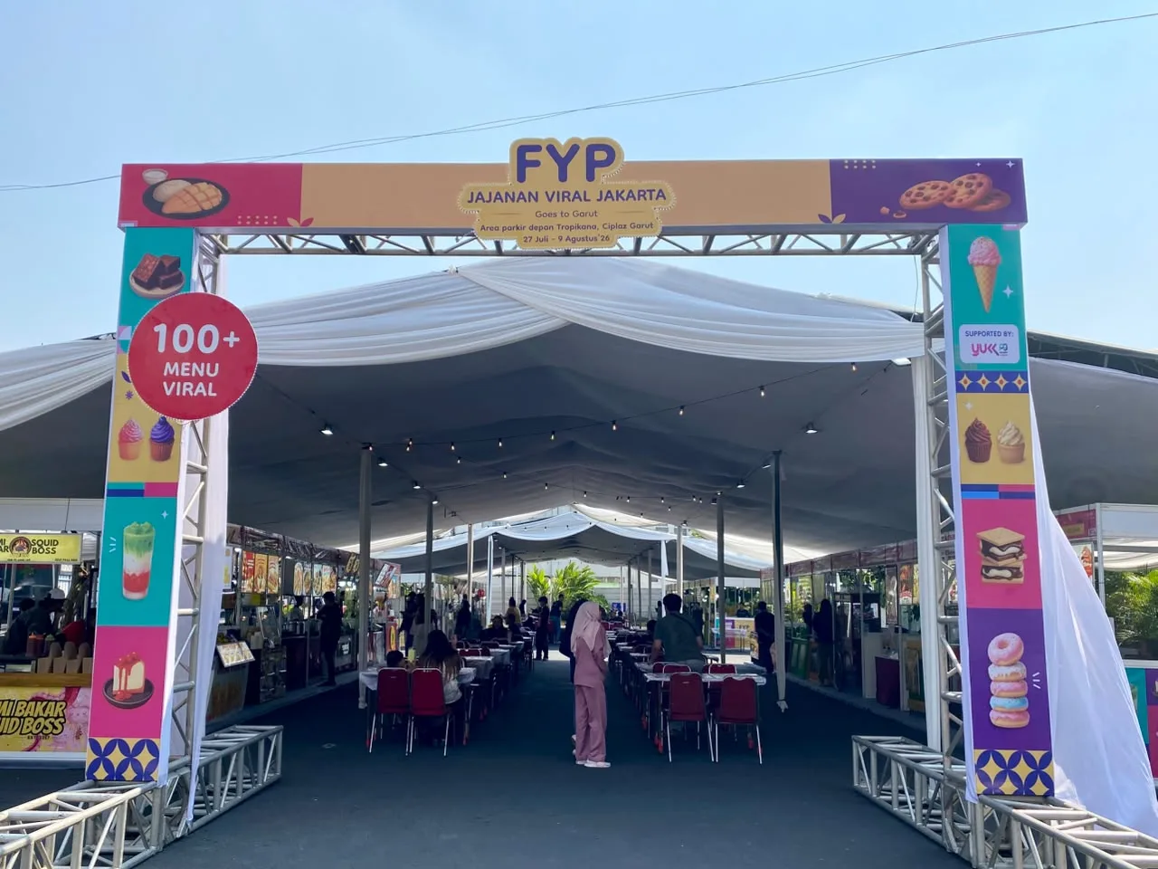 Festival FYP Jajanan Viral Jakarta Hadir di CIPLAZ Garut!