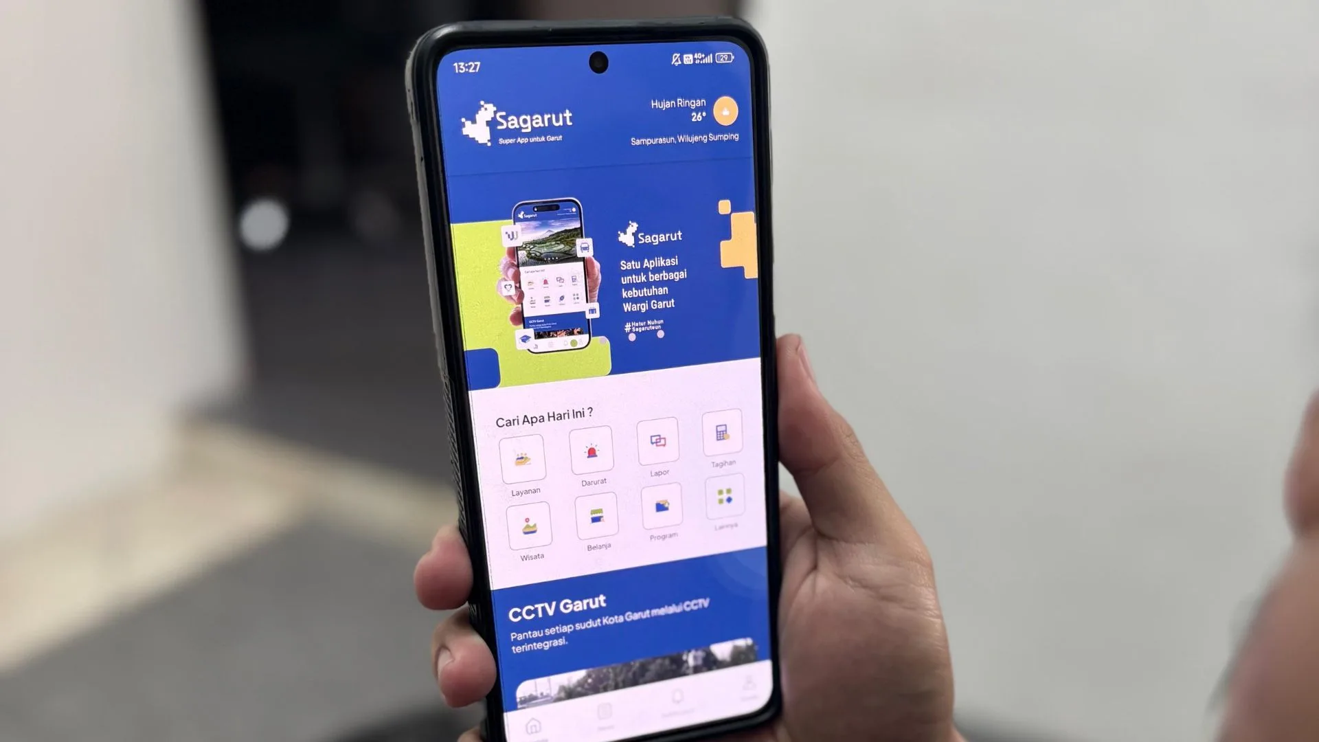 SAGARUT Tak Hanya Layani Warga, Juga Siap Promosikan Wisata dan UMKM Garut