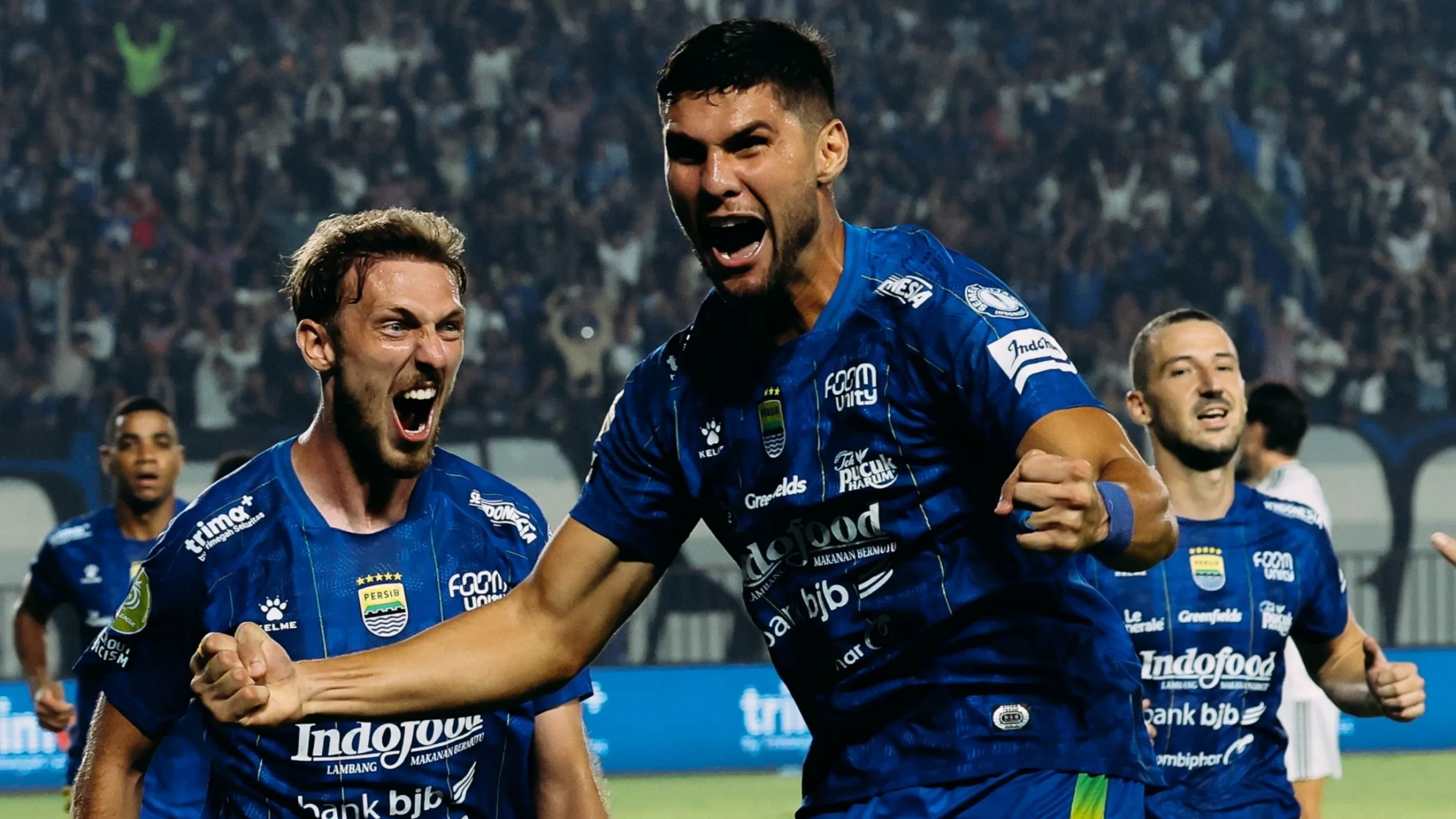Persib Bandung Tekuk Persik Kediri 1-0, Gol Julio Cesar Jadi Kunci