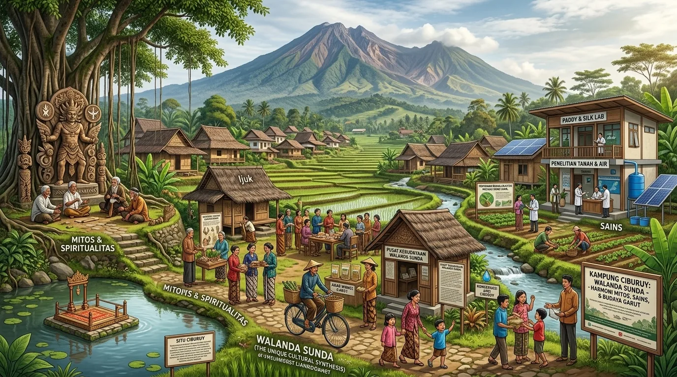 Walanda Sunda di Kampung Ciburuy Antara Mitos, Sains, dan Budaya