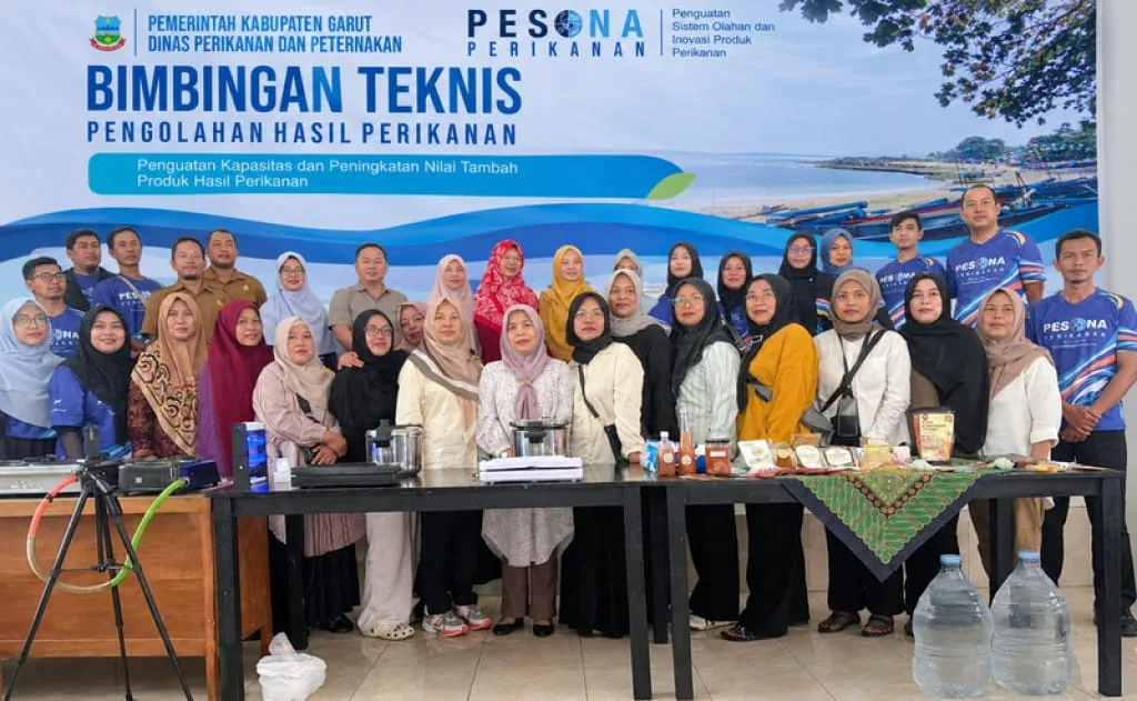 Dorong Peningkatan Kapasitas Pengelolaan Hasil Perikanan Garut Lewat Metode Canning