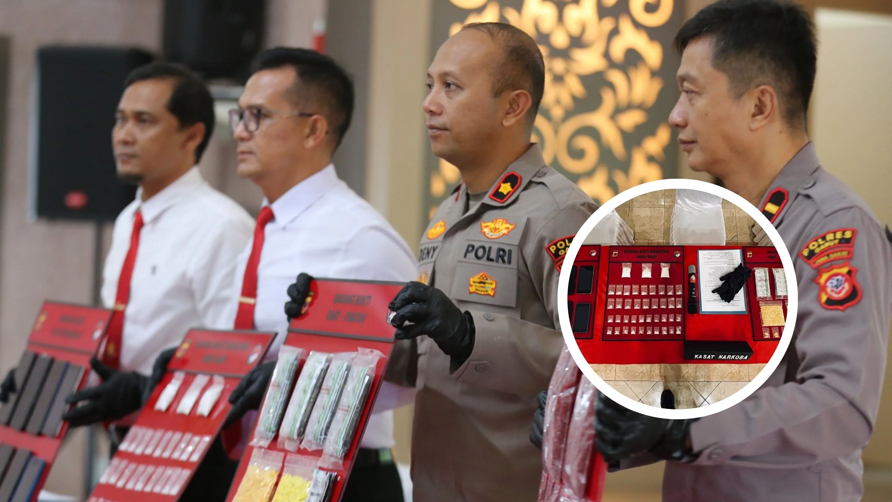Polres Garut Ringkus 20 Tersangka Pengedar Narkoba Selama Dua Bulan