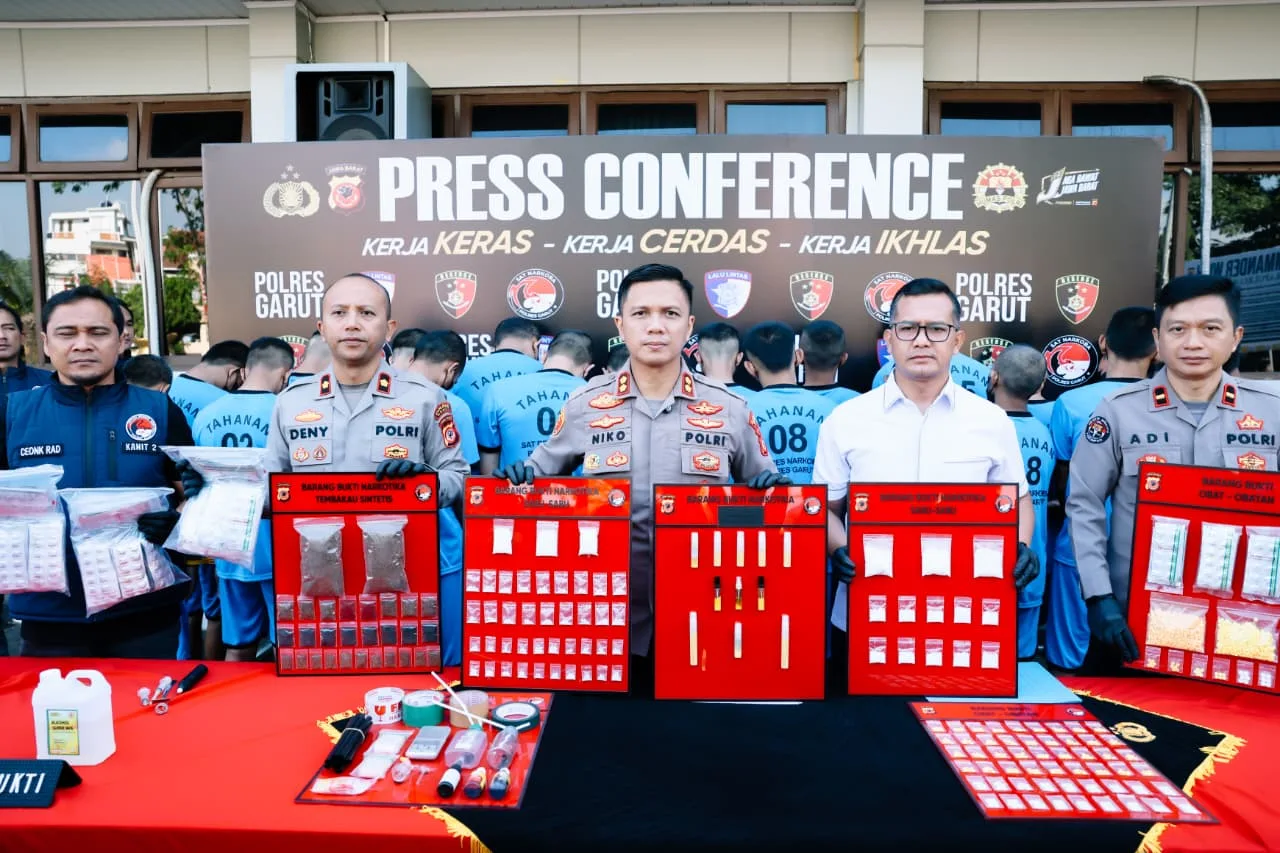 Ungkap 20 Kasus Narkotika, 28 Tersangka Berhasil Diringkus Polisi