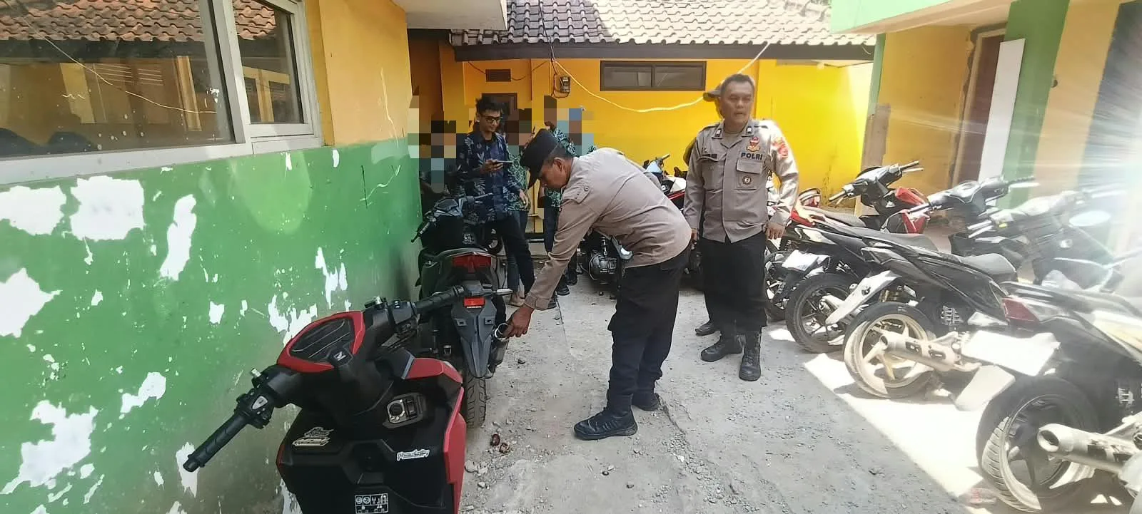 Sasar Motor Milik Pelajar di Garut, 10 Knalpot Brong Disita Petugas