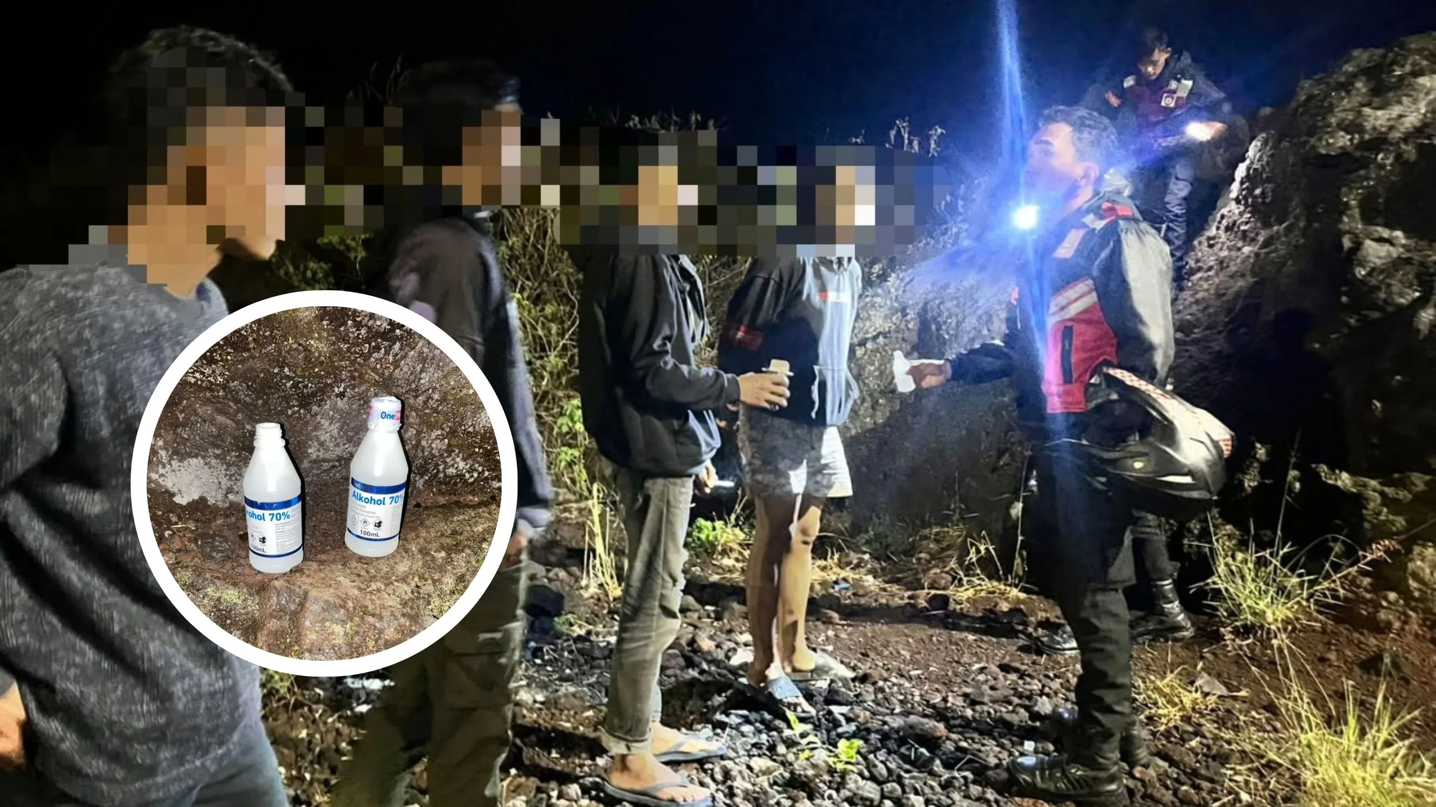 Patroli Malam di Ibrahim Adjie Garut, Petugas Ciduk 4 Pemuda Mabuk
