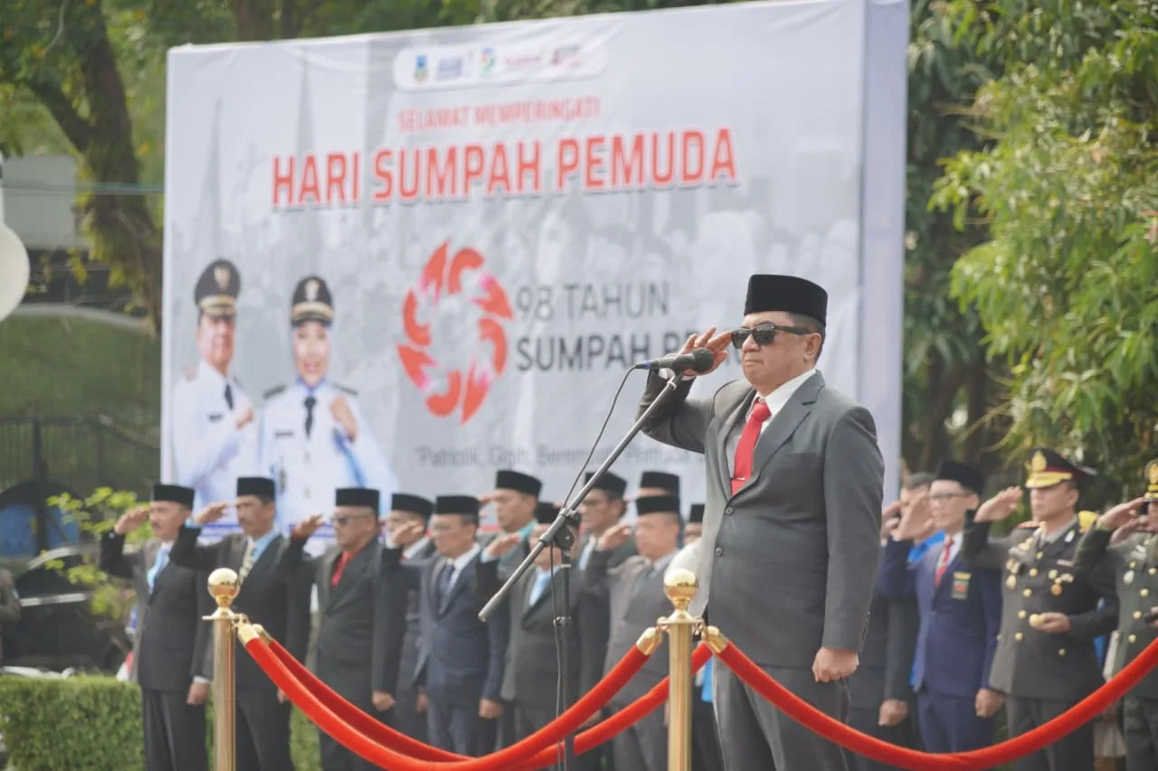 Pimpin Upacara Sumpah Pemuda, Bupati Garut Tekankan Patriotisme dan Kepedulian Sosial