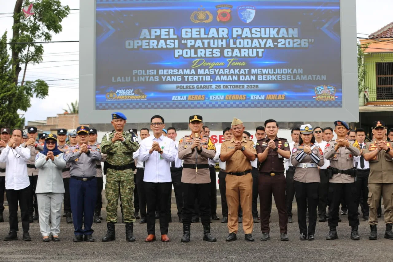 Operasi Patuh Lodaya 2026 Mulai Hari Ini di Garut hingga 8 November