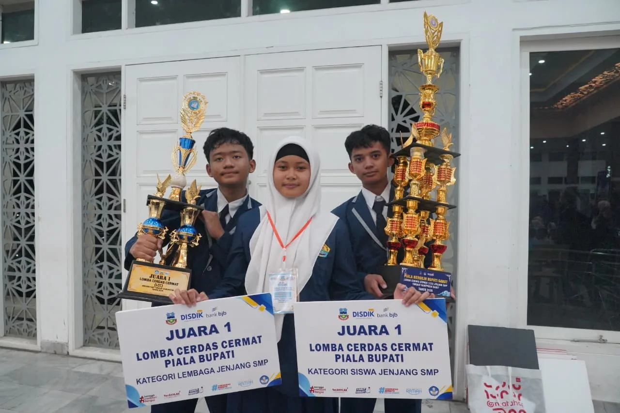 SMPN 1 Leles Raih Juara 1 LCC SMP Tingkat Kabupaten Garut 2026