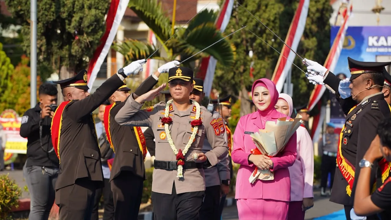 Tongkat Komando Beralih, AKBP Niko N Adi Putra Jabat Kapolres Garut