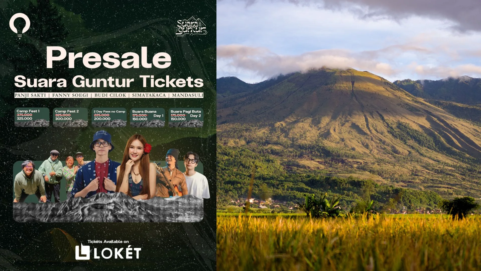 Ternyata, Gunung Guntur Bukan Hanya Bisa Dijajaki sebagai Wisata Alam, Tapi Bisa Hadirkan Konser!