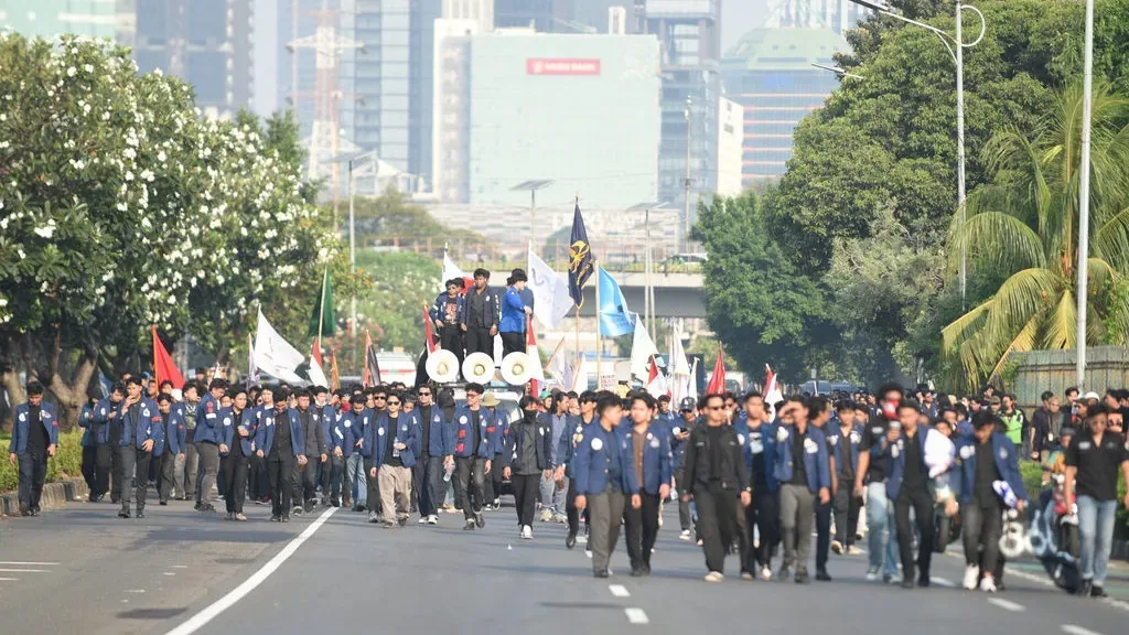 Demo di 61 Titik Jakarta, Istana hingga DPR Jadi Pusat Aksi Massa